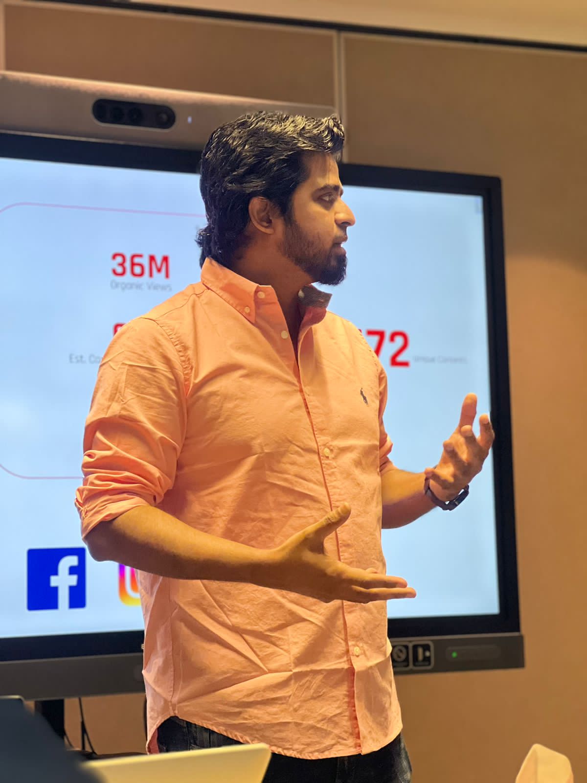 Presenting strategy informed by data and digital growth